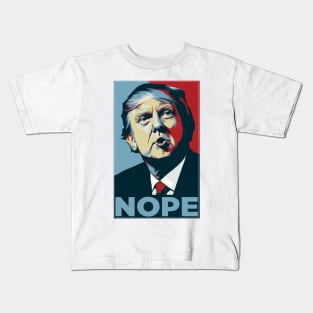 Nope - Trump 2024 Kids T-Shirt